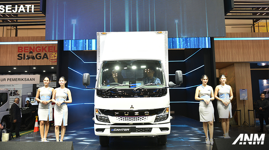 Berita, ecanter-3: GIIAS 2024: Mitsubishi Fuso Luncurkan eCanter, Truk EV Pertama di Indonesia!