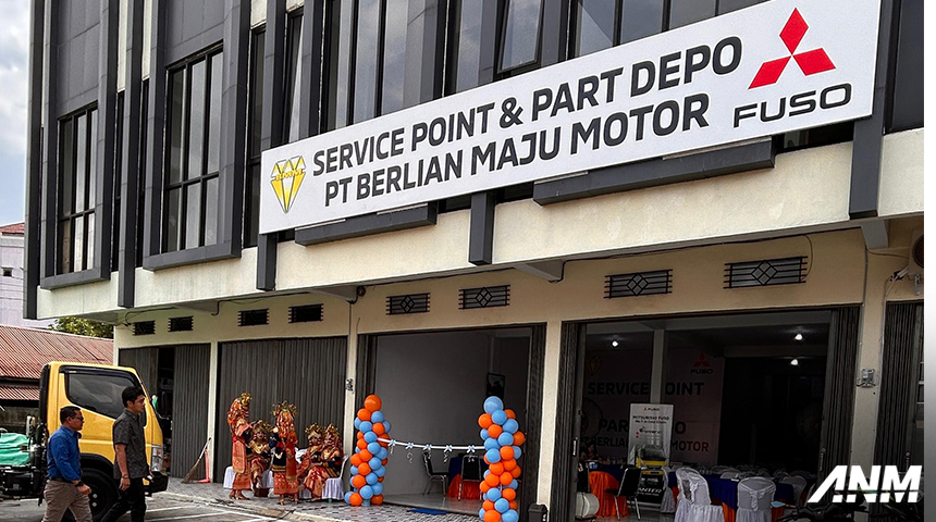 Berita, fuso-service-point-1: Mitsubishi Buka Service Point Fuso di Muara Enim dan Mamuju