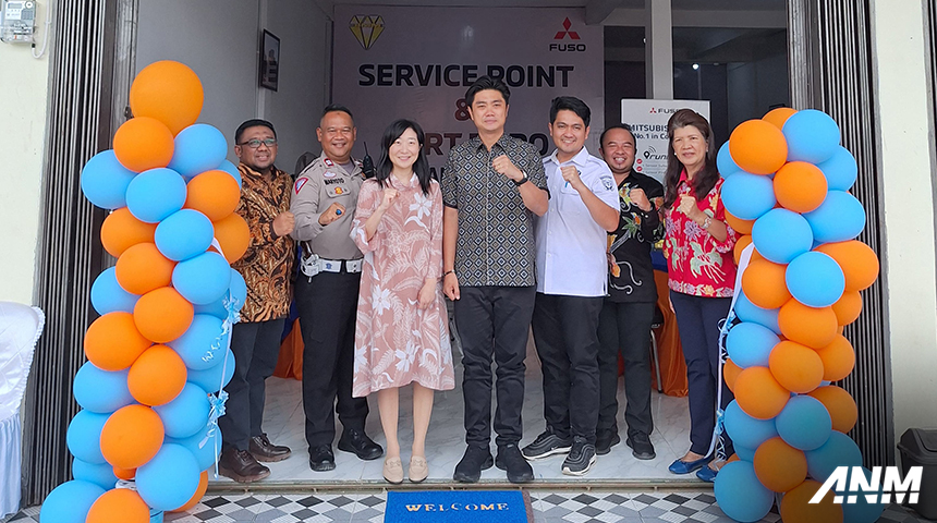 Berita, fuso-service-point: Mitsubishi Buka Service Point Fuso di Muara Enim dan Mamuju