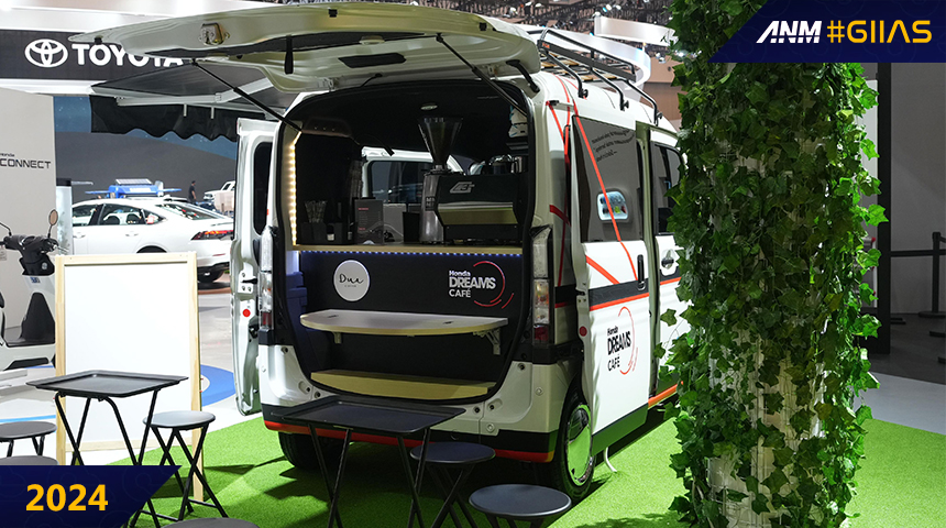 Berita, honda-n-van-mobile-coffee: GIIAS 2024: Honda Tampilkan Mobile Café Elektrik Pertamanya di Dunia