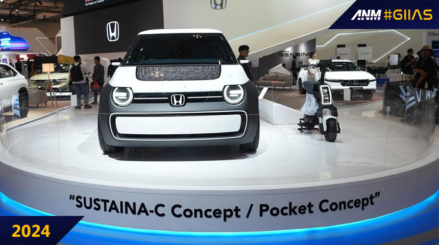 Berita, honda-sustaina-2: GIIAS 2024: Honda Bawa SUSTAINA-C dan Pocket Concept, Perdana di ASEAN!