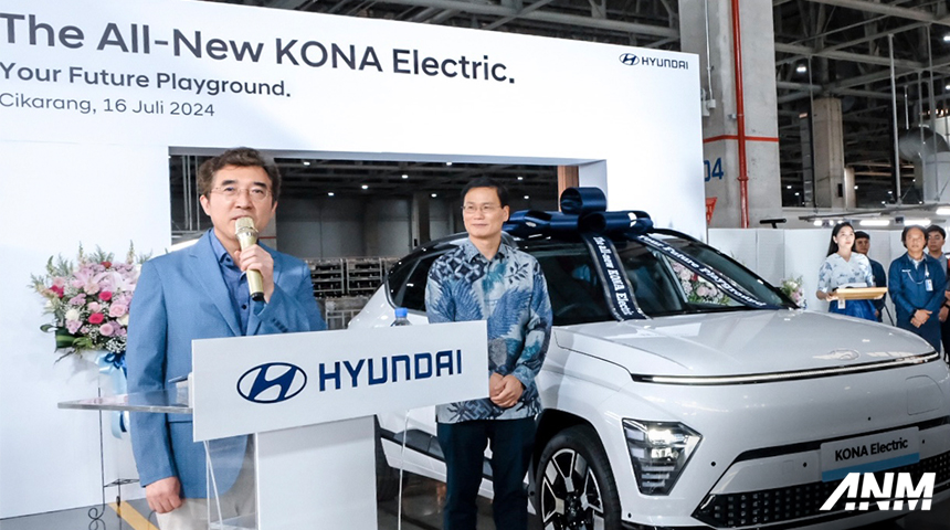 Berita, hyundai-kona-ev-produksi-3: Hyundai Mulai Produksi All-new KONA EV, Baterainya Buatan Indonesia Lho!