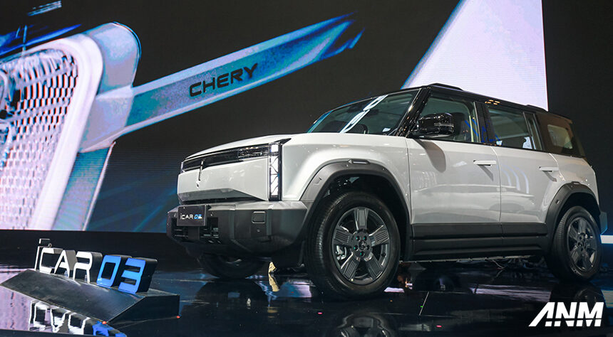 Chery Hadirkan iCar 03, Mobil Off-Road Listrik Pertama di Indonesia Chery Hadirkan iCar 03, Mobil Off-Road Listrik Pertama di Indonesia