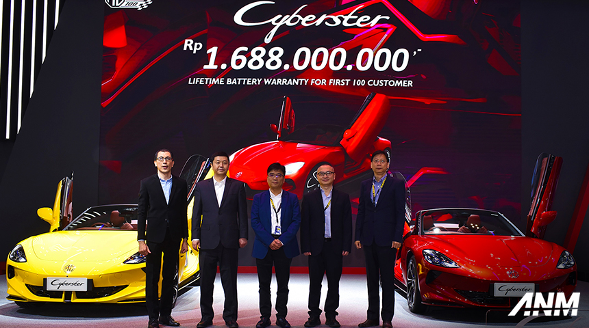 Berita, mg-cyberster-indonesia-1: GIIAS 2024: MG Bawa Cyberster dan Banyak Special Display!