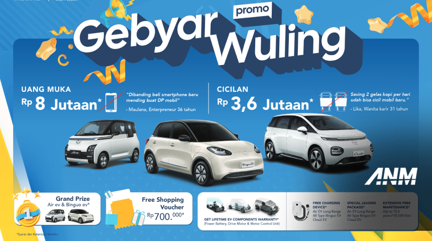 Berita, promo wuling juli 2: Sambut 7 Tahun Eksistensi, Wuling Tebar Banyak Promo Menarik!