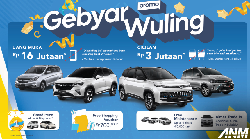 Berita, promo wuling juli: Sambut 7 Tahun Eksistensi, Wuling Tebar Banyak Promo Menarik!