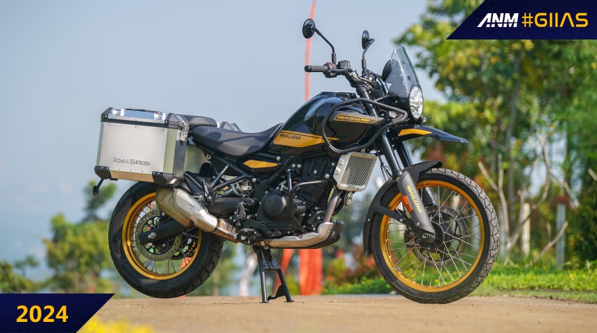 Berita, royal-enfield-himalayan-450-giias-2024-genuine-motorcycle-accessories-gma: GIIAS 2024 : Royal Enfield Hadirkan Himalayan 450, Jauh Lebih Modern!