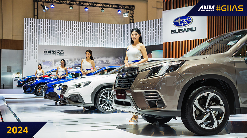 Berita, subaru-giias-booth-1: Subaru Catat Kenaikan SPK 40% dan Raih Penghargaan Best Booth di GIIAS 2024