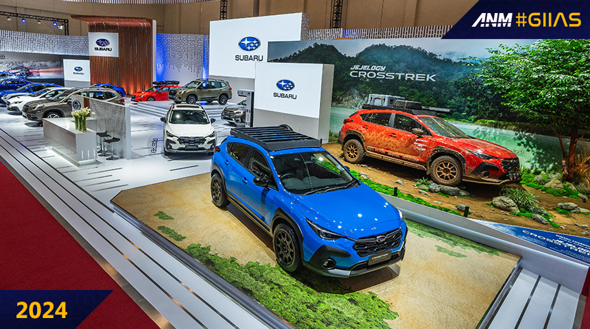 Berita, subaru-giias-booth-2: Subaru Catat Kenaikan SPK 40% dan Raih Penghargaan Best Booth di GIIAS 2024