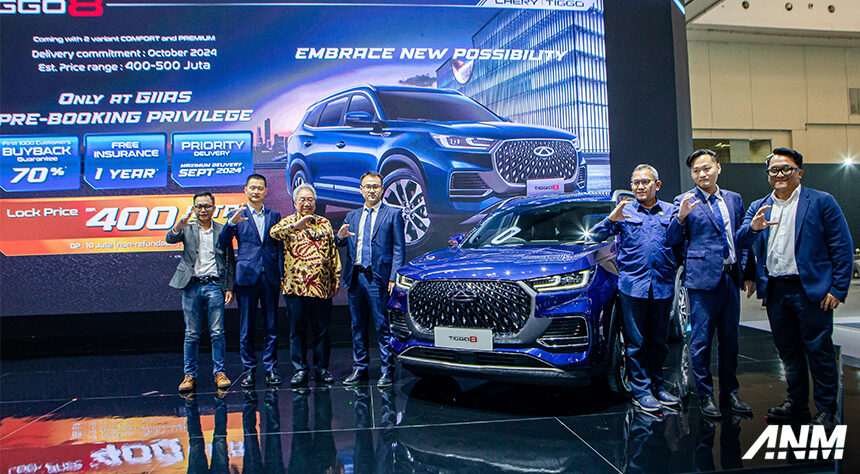 GIIAS 2024: Chery TIGGO 8 Sudah Dapat Dipesan, Rp 400 Juta Saja!