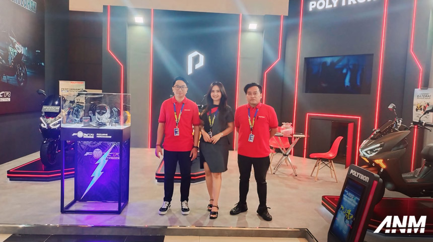 Berita, Booth Polytron GIIAS Surabaya 2024: GIIAS Surabaya 2024 : Polytron Kenalkan Fox R Limited Edition X Darbotz