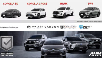 Cuma di Brazil, Toyota Fortuner, Corolla Cross & Altis Dibuat Anti Peluru! Cuma di Brazil, Toyota Fortuner, Corolla Cross & Altis Dibuat Anti Peluru!