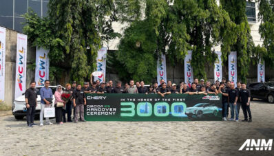 Chery Rayakan 3.000 unit Terjualnya Omoda E5,