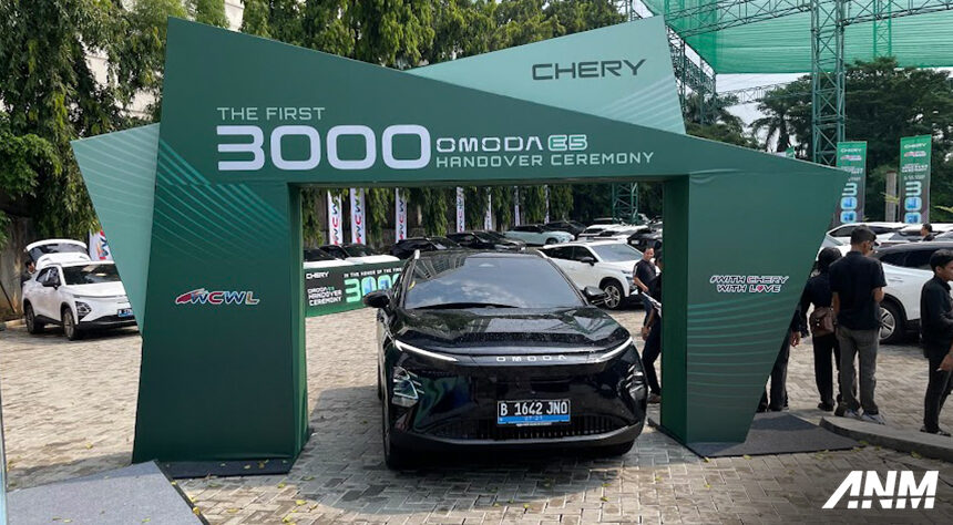 Chery Rayakan 3.000 unit Terjualnya Omoda E5, Chery Rayakan 3.000 unit Terjualnya Omoda E5,