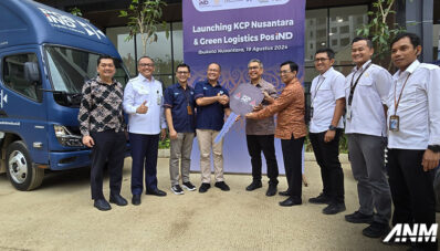 PosIND dan Mitsubishi Resmikan Logistik BEV di Kawasan Hunian ASN di IKN