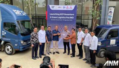 PosIND dan Mitsubishi Resmikan Logistik BEV di Kawasan Hunian ASN di IKN