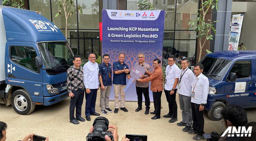 PosIND dan Mitsubishi Resmikan Logistik BEV di Kawasan Hunian ASN di IKN PosIND dan Mitsubishi Resmikan Logistik BEV di Kawasan Hunian ASN di IKN