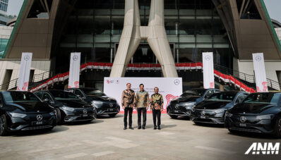 Mercedes-Benz Kirimkan EQ-Series untuk Mobilitas HUT RI ke-79 di IKN