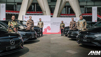 Mercedes-Benz Kirimkan EQ-Series untuk Mobilitas HUT RI ke-79 di IKN