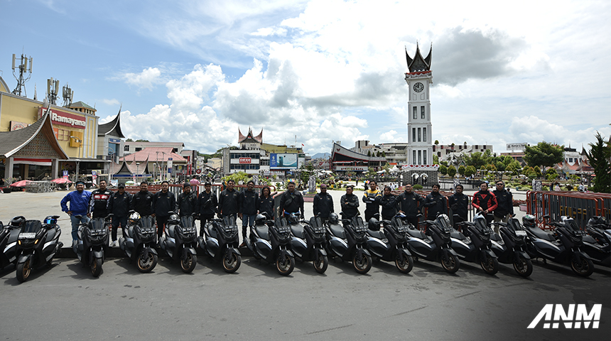 Berita, nmax-padang-2: NMAX Tour Boemi Nusantara Sambangi Ranah Minang, Taklukan Tanjakan Viral!