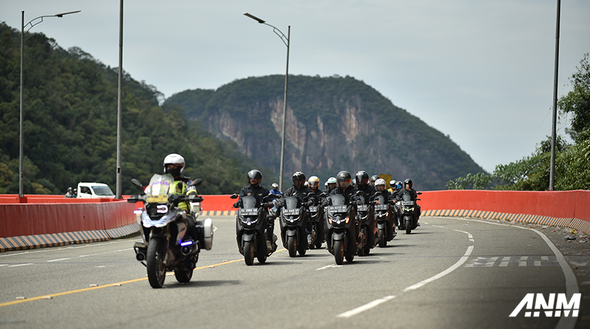 Berita, nmax-padang-3: NMAX Tour Boemi Nusantara Sambangi Ranah Minang, Taklukan Tanjakan Viral!