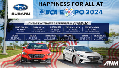 Subaru Hadir dalam BCA Expo di 11 Kota Secara Hampir Serentak!