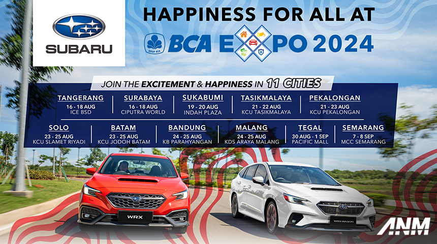 Berita, subaru-bca-expo-2024: Subaru Hadir dalam BCA Expo di 11 Kota Secara Hampir Serentak!