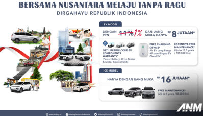 Rayakan HUT RI ke-79, Wuling Hadirkan Beragam Promo Spesial Rayakan HUT RI ke-79, Wuling Hadirkan Beragam Promo Spesial