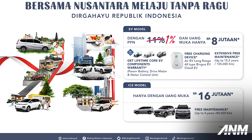 Berita, wuling-promo-agustus-2024: Rayakan HUT RI ke-79, Wuling Hadirkan Beragam Promo Spesial