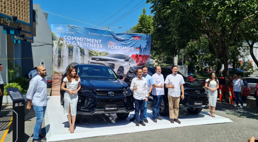 New Toyota Fortuner 2024 Resmi Mengaspal di Jawa Timur
