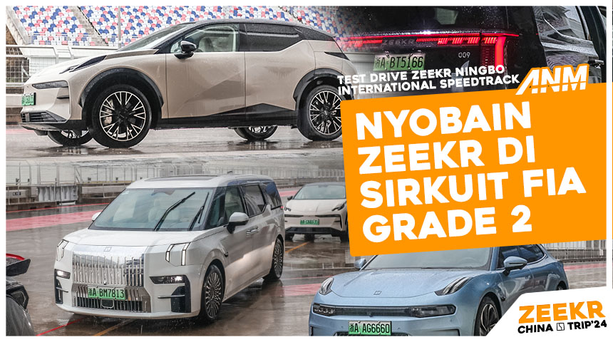 Test Drive Mobil Listrik Zeekr di Ningbo International Speedtrack!