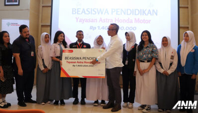 Duta Safety Riding Peroleh Beasiswa Pendidikan dari Yayasan AHM Duta Safety Riding Peroleh Beasiswa Pendidikan dari Yayasan AHM