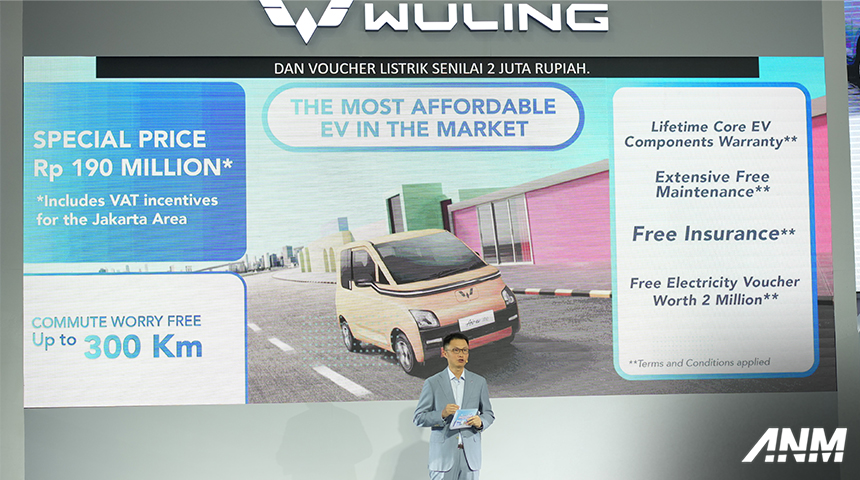 Berita, air-ev-lite-lr: Wuling Perkenalkan Varian Baru dari Air EV, Harga Tak Sampai Rp 200 Juta!