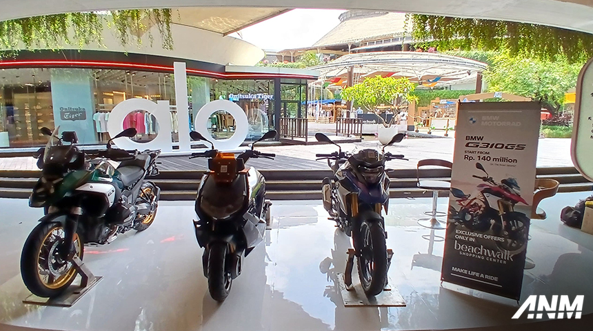 Berita, bmw-motorrad-bali-1: BMW Motorrad Buka Pop-Up Store Plus di Beachwalk Kuta, Bali!