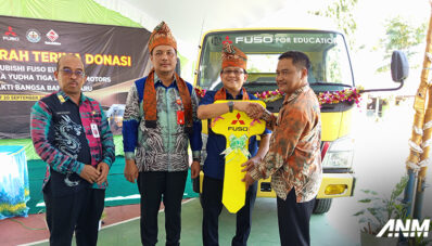 KTB Donasikan Fuso Canter Euro 4 Untuk SMK Bhakti Bangsa Banjarbaru 