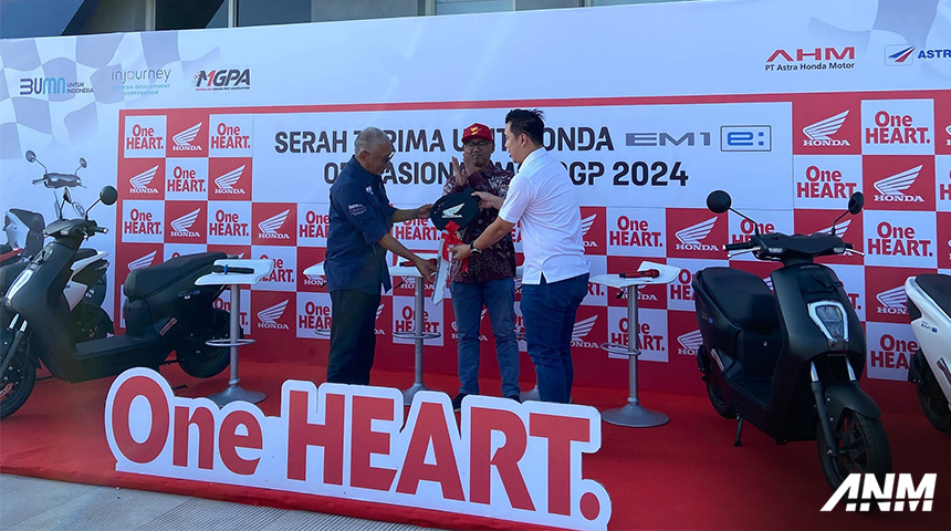 Berita, honda-em1-mandalika-2: Honda EM1 e: Resmi Jadi Official Motorcycle di MotoGP Mandalika!