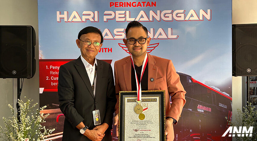 Pelopor Bus Double Decker Full Sleeper, Juragan 99 Trans Raih Rekor MURI Pelopor Bus Double Decker Full Sleeper, Juragan 99 Trans Raih Rekor MURI