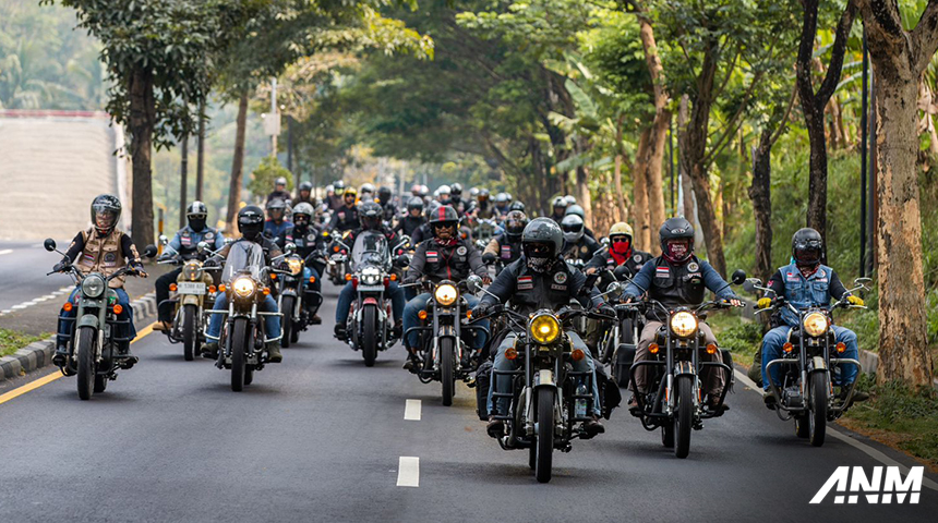 Berita, re-one-ride-1: Diikuti Banyak Peserta, Royal Enfield One Ride 2024 Cetak Rekor MURI