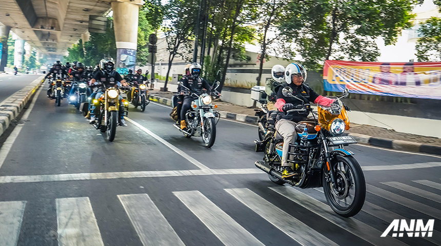 Berita, re-one-ride: Diikuti Banyak Peserta, Royal Enfield One Ride 2024 Cetak Rekor MURI