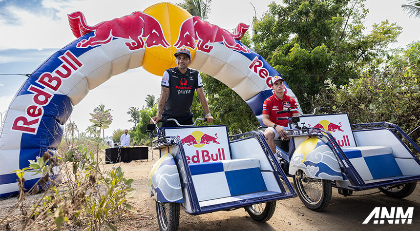 Gokil! Pembalap Red Bull MotoGP Adu Cepat Becak Motor di Mandalika Gokil! Pembalap Red Bull MotoGP Adu Cepat Becak Motor di Mandalika