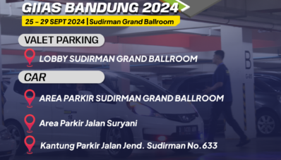 Mau ke GIIAS Bandung? Ini Lokasi Parkir Alternatifnya!