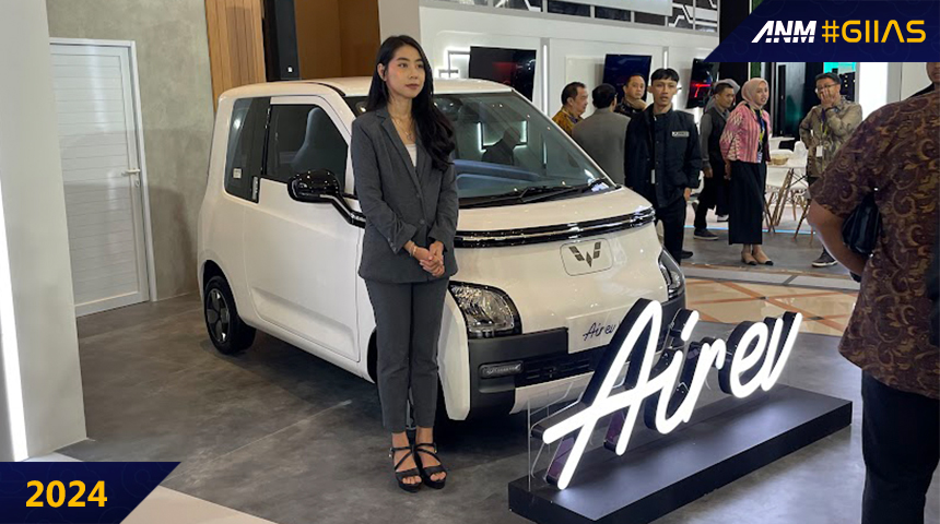 Berita, wuling-giias-bandung-1: GIIAS Bandung 2024: Wuling Bawa Varian Baru Air EV & Tawarkan Banyak Promo!