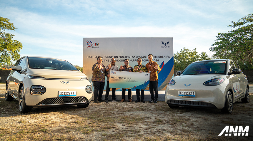 Berita, wuling-official-car-2: Wuling Kerahkan 158 Unit Mobil Listrik untuk HLF-MSP dan The 2nd IAF 2024 di Bali