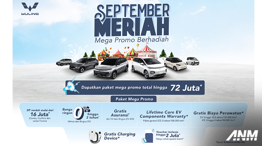 Berita, wuling-promo-september-2024: Wuling Hadirkan promo”September Meriah” dengan Berbagai Penawaran Menarik