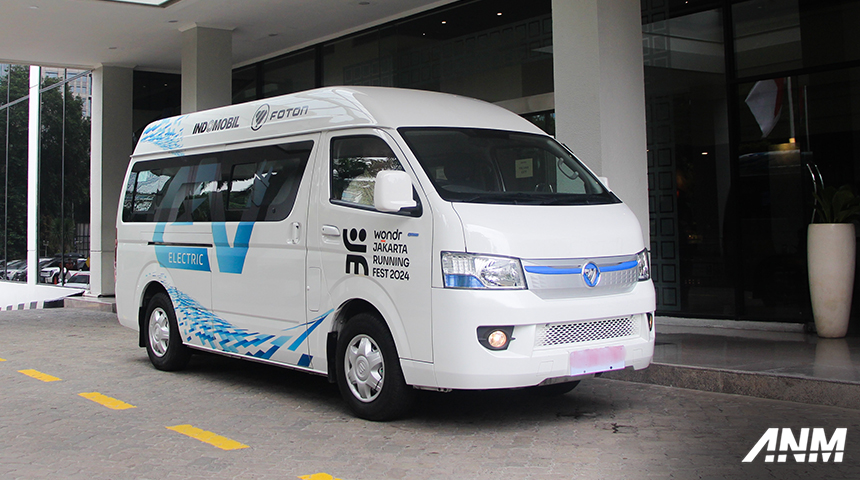 Berita, foton-1: Foton eView Jadi Official Shuttle Car di Jakarta Running Festival