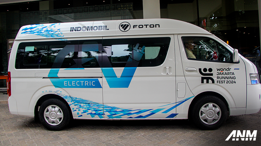 Berita, foton: Foton eView Jadi Official Shuttle Car di Jakarta Running Festival