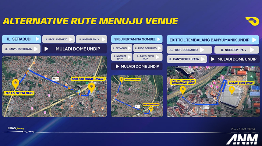 Berita, giias-semarang-rute: Mau ke GIIAS Semarang? Ini Rute Alternatifnya!