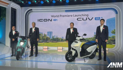 Honda Luncurkan 2 Motor Listrik Sekaligus, ICON e: dan CUV e:
