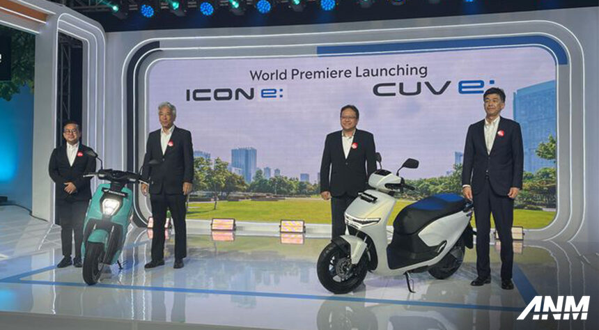 Honda Luncurkan 2 Motor Listrik Sekaligus, ICON e: dan CUV e: Honda Luncurkan 2 Motor Listrik Sekaligus, ICON e: dan CUV e: