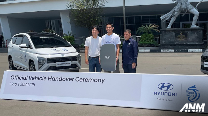 Berita, hyundai-liga1-1: Dukung Sepakbola Indonesia, Hyundai Stargazer Jadi Official Vehicle Partner Liga 1